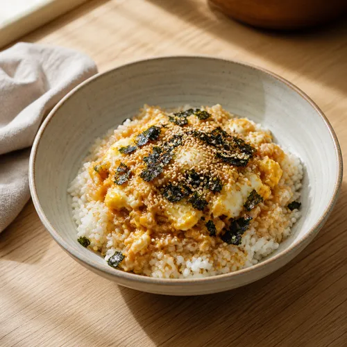 イ・チャンウォンの超簡単2分レンジ卵醤油ご飯