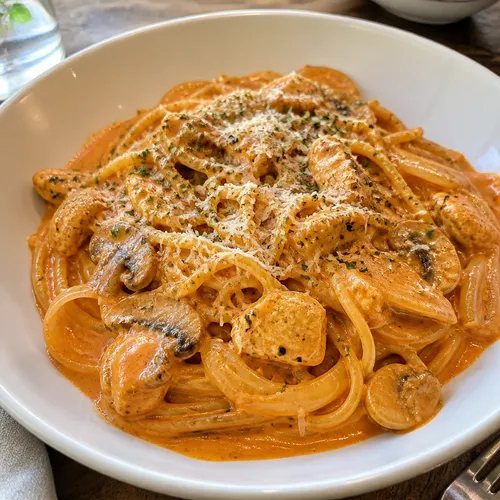 チキンブルダックパスタ