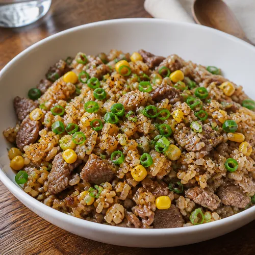 ペッパーランチ風ペッパー炒めご飯