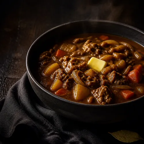 牛バラ薄切り肉たっぷり和風カレー