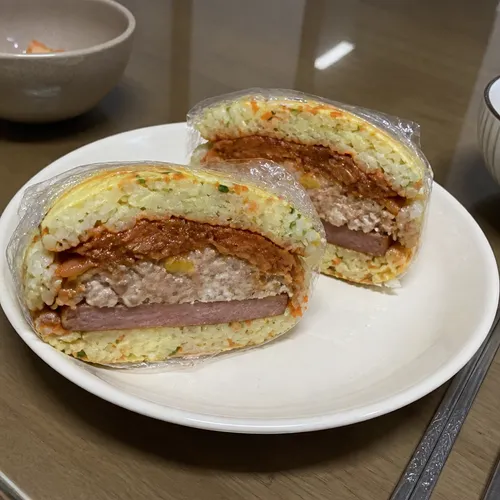 卵ご飯バーガー