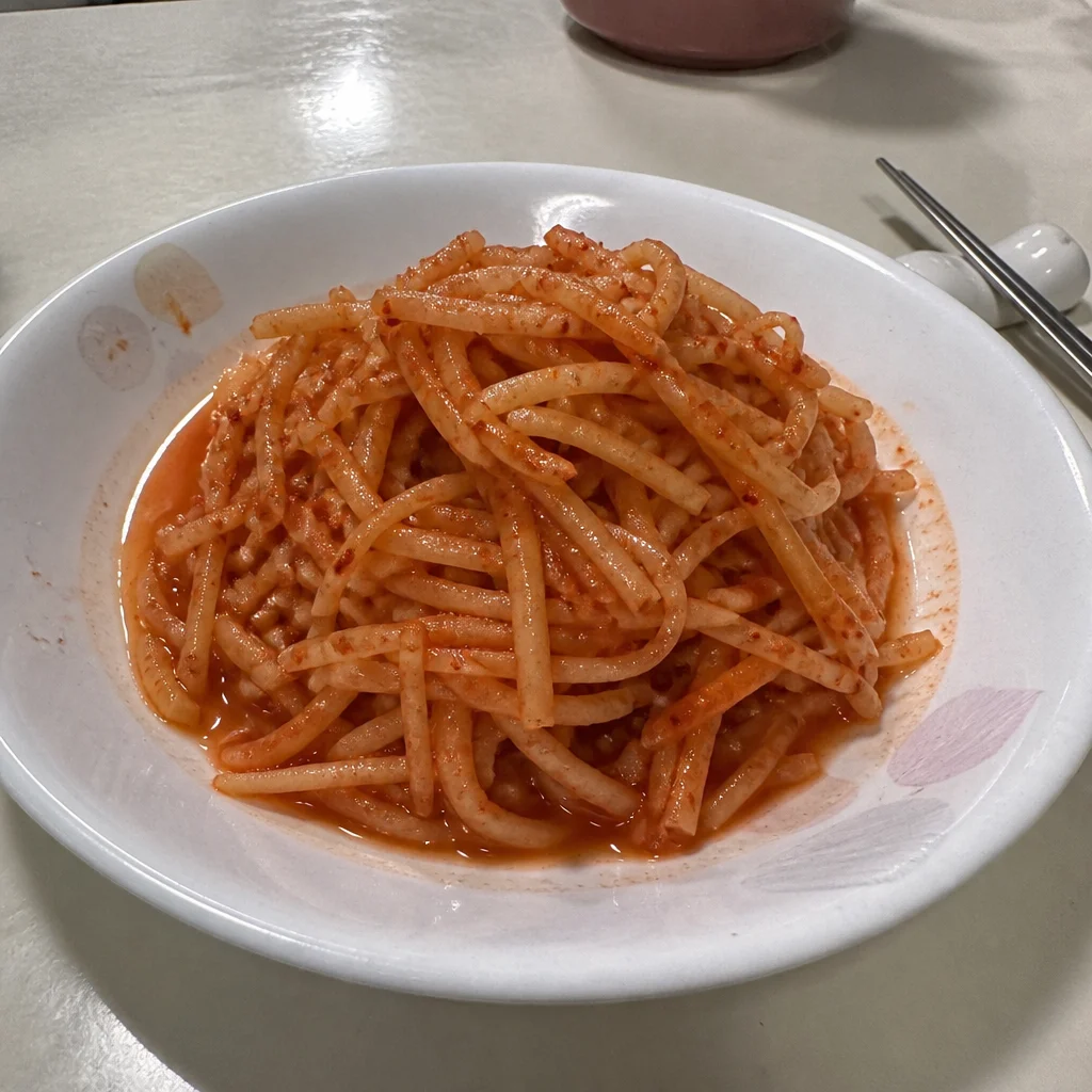 焼肉屋風ムサンチェ(大根の甘酢和え)