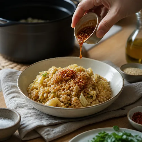冷ご飯で10分完成！抗がんキャベツご飯