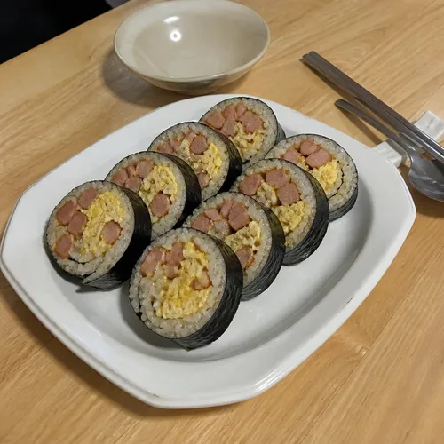 超簡単！スパム卵キンパ