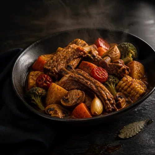프랑스식 마라 등갈비