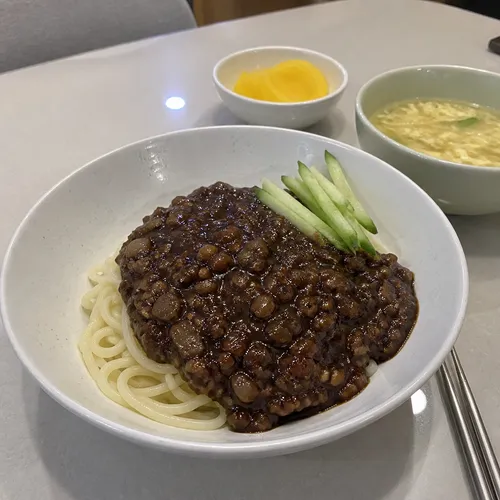 チャジャン粉で作る中華風ユニチャジャン