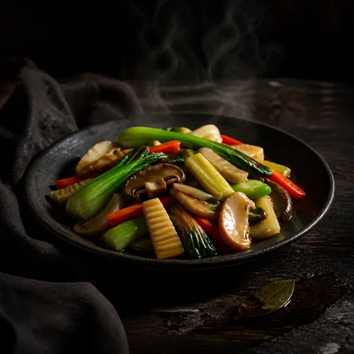 中華料理技能士 野菜炒め