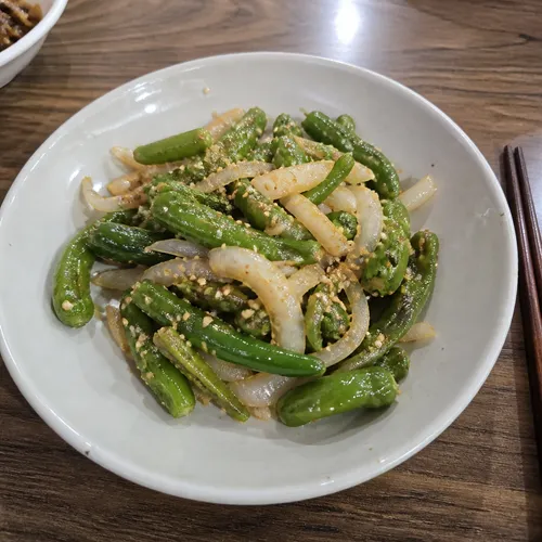 シシトウの和え物