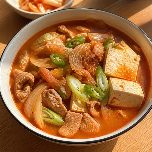 豚肉キムチチゲ