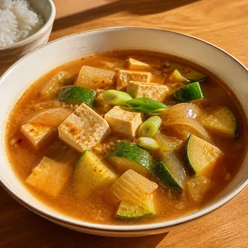 給食の達人の苦味なし秘伝テンジャンチゲ