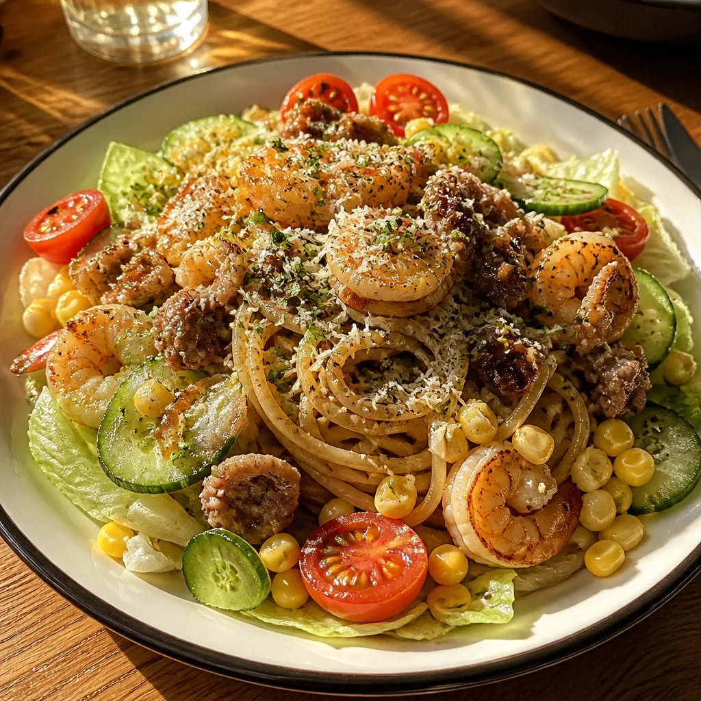 サラダパスタ
